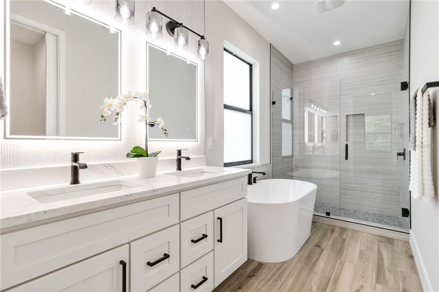 Furnished interior view inside a new home in , North Port (Image 9).