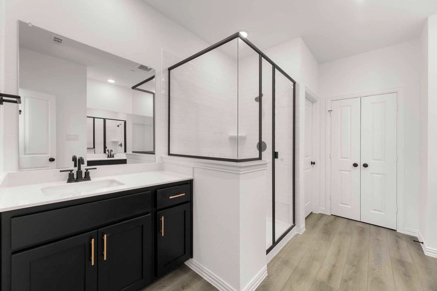 Primary Bathroom featuring the Noir Collection Primary Bathroom featuring the Noir Collection