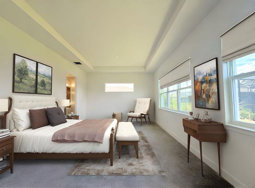 Furnished interior view inside a new home in , St. Cloud (Image 9).