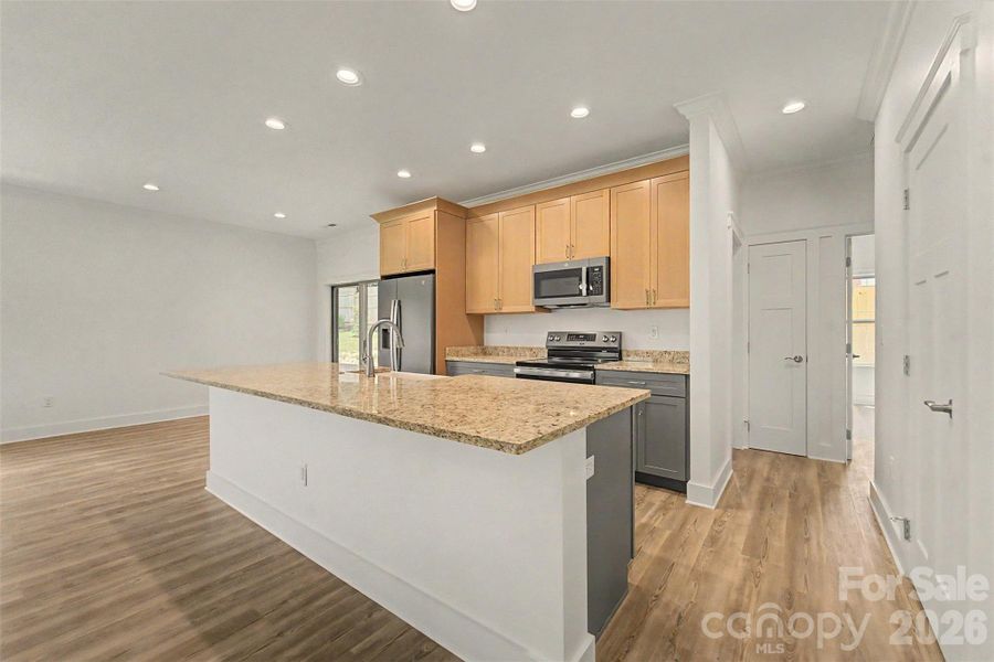 Furnished interior view inside a new home in , Waynesville (Image 10).