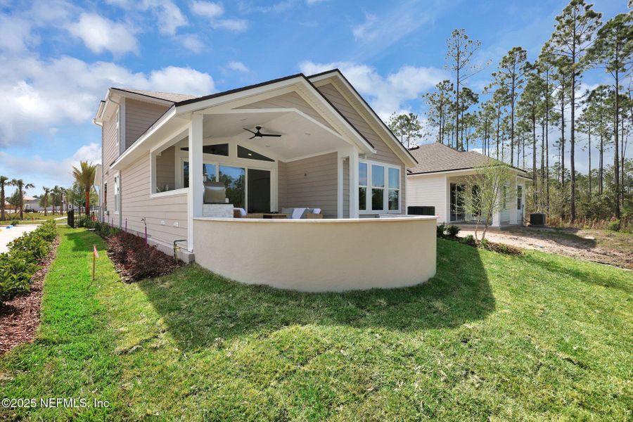Exterior details and patio area of a home in , Ponte Vedra (Image 32). Exterior details and patio area of a home in , Ponte Vedra (Image 32).