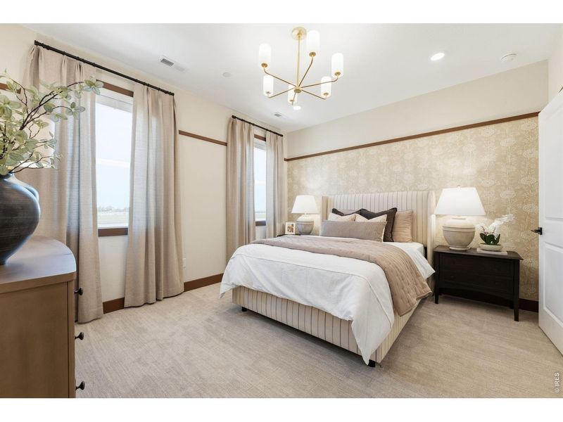 Furnished interior view inside a new home in , Fort Collins (Image 14).