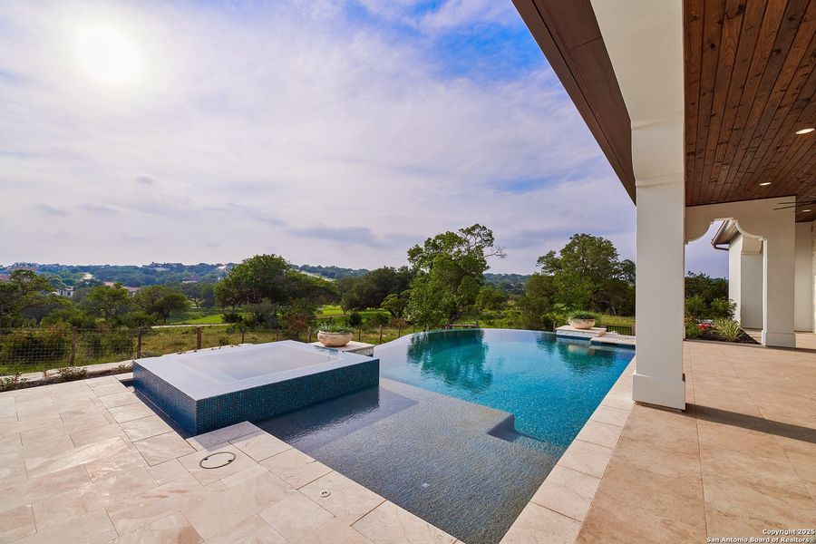 Exterior details and patio area of a home in , Boerne (Image 23).
