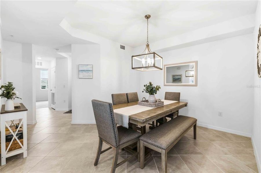 Furnished interior view inside a new home in Wellen Park Golf & Country Club, Venice (Image 5).