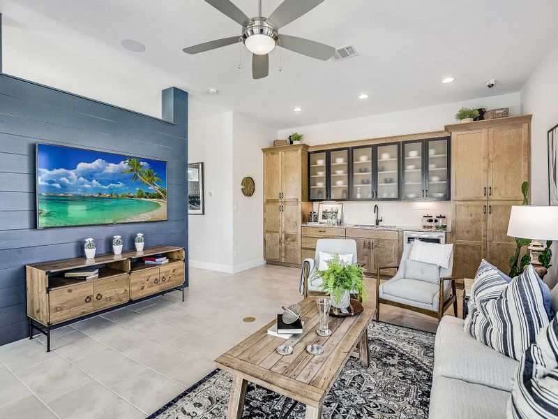 The Casita 2 - Living Room The Casita 2 - Living Room