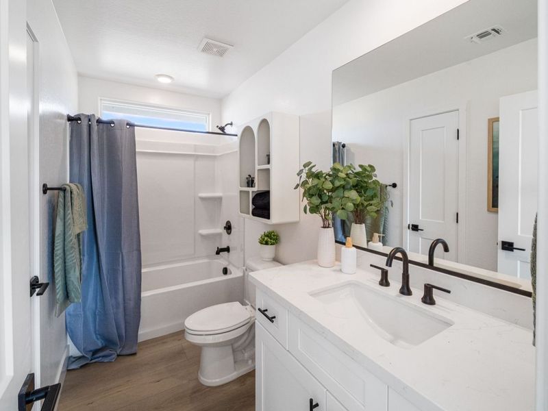 Representative furnished interior of a home built from the The Wilmington A by Davidson Homes LLC in South Ranch Southern Collection, Prescott (Image 5). Representative furnished interior of a home built from the The Wilmington A by Davidson Homes LLC in South Ranch Southern Collection, Prescott (Image 5).