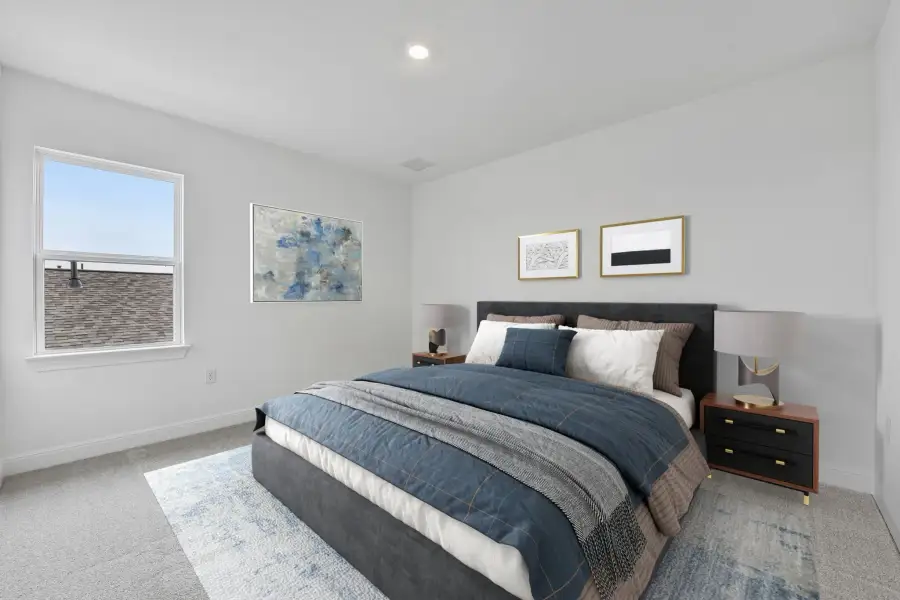 Representative furnished interior of a home built from the Piedmont by Taylor Morrison in Eastwood, Manor (Image 18).