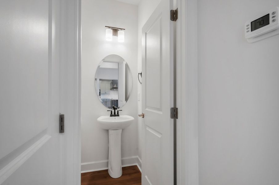 Rutledge III Farmhouse - Powder Room Rutledge III Farmhouse - Powder Room