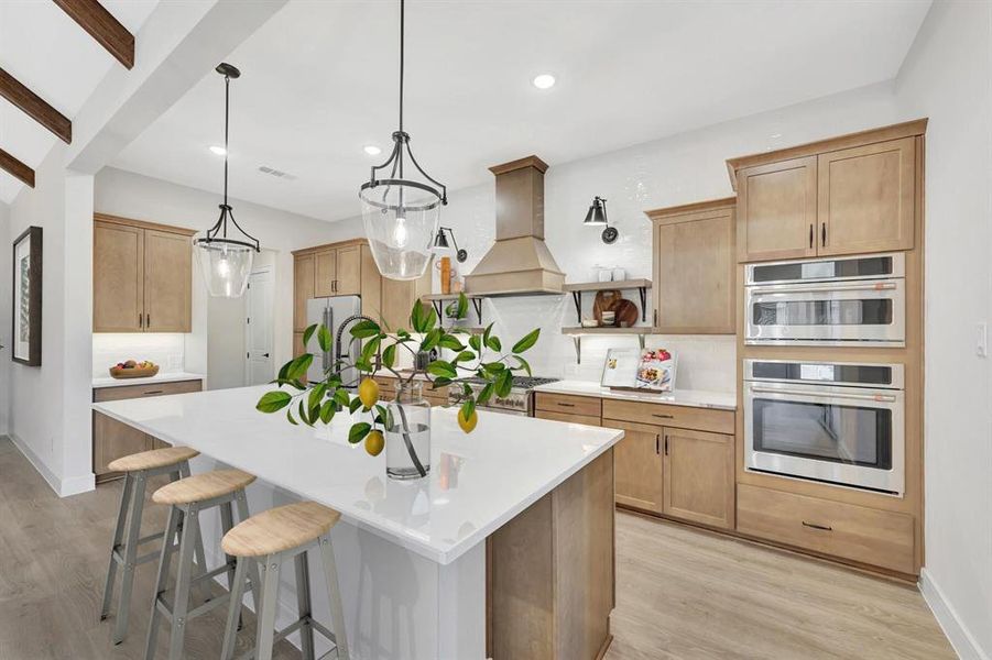 Furnished interior view inside a new home in Sterling Greene, Arlington (Image 7).