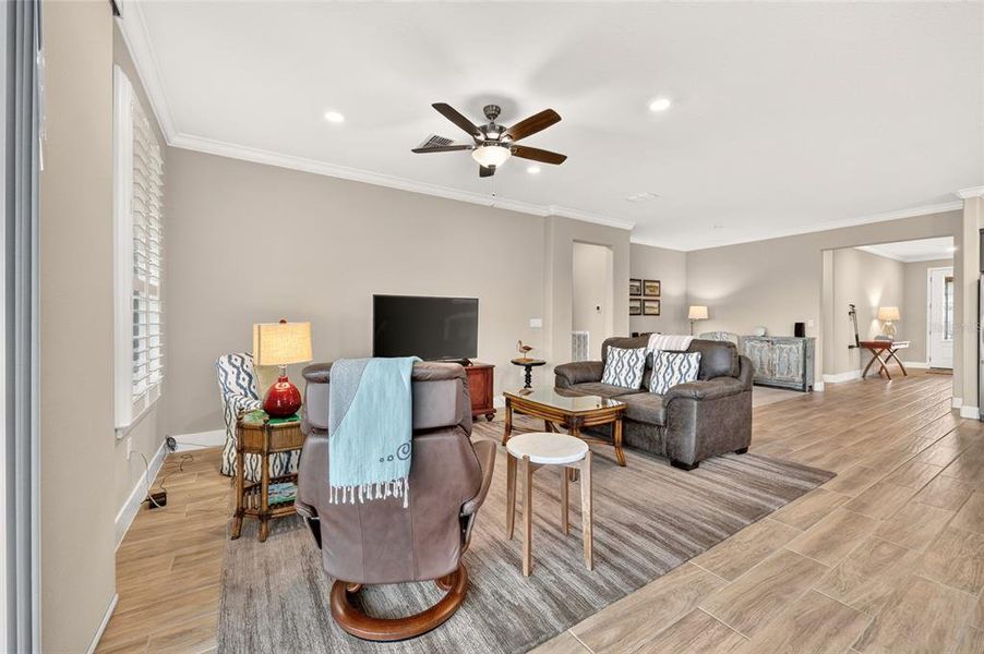 Furnished interior view inside a new home in , Ocala (Image 7).