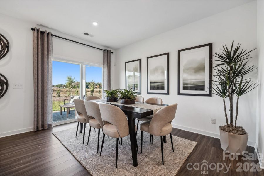 Furnished interior view inside a new home in Grants Landing, Salisbury (Image 25).