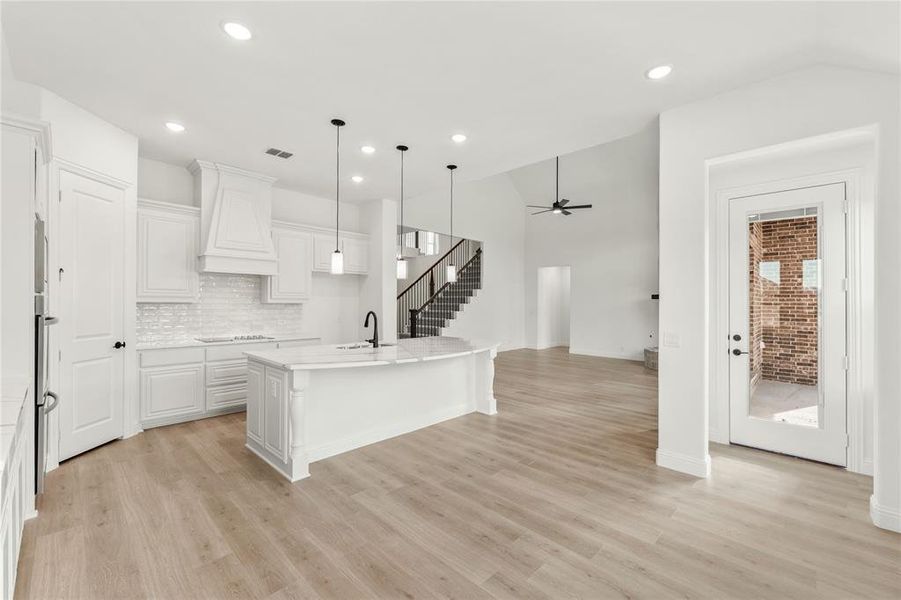 Furnished interior view inside a new home in Crystal Lake Estates, Red Oak (Image 10).