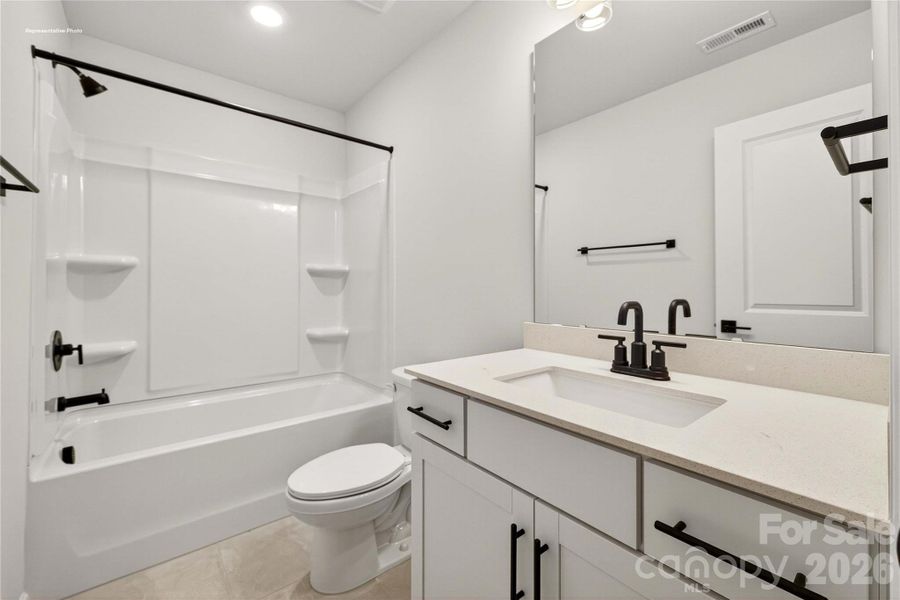 Furnished interior view inside a new home in , Troutman (Image 27).