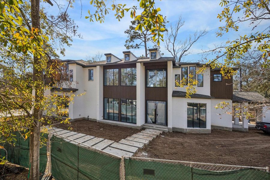 Exterior details and patio area of a home in , Houston (Image 3). Exterior details and patio area of a home in , Houston (Image 3).