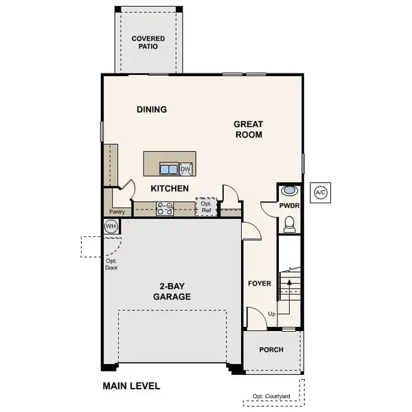 2D floor plan layout for the Oak by Century Communities in Manzanita at Teravalis, Buckeye, AZ (Image 3). 2D floor plan layout for the Oak by Century Communities in Manzanita at Teravalis, Buckeye, AZ (Image 3).