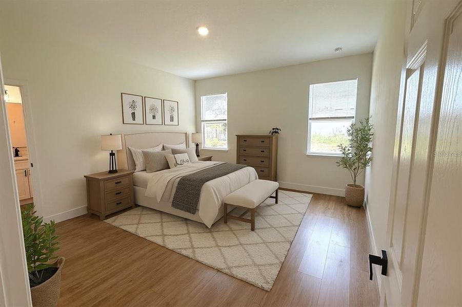 Furnished interior view inside a new home in , Ocala (Image 5).