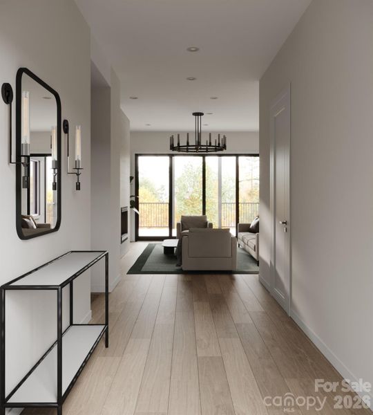 Furnished interior view inside a new home in , Arden (Image 10).