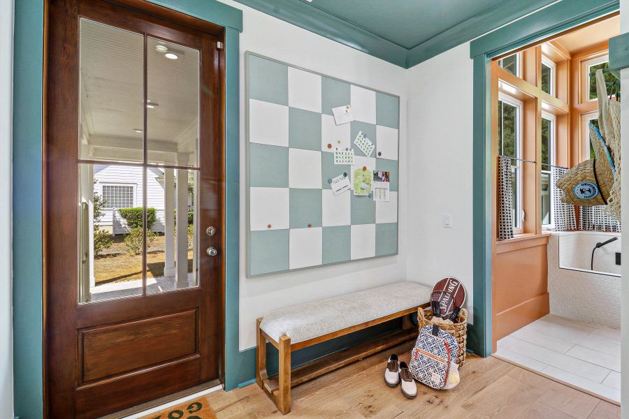 Furnished interior view inside a new home in , Bluffton (Image 17).