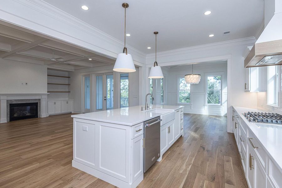 Furnished interior view inside a new home in , Awendaw (Image 13).