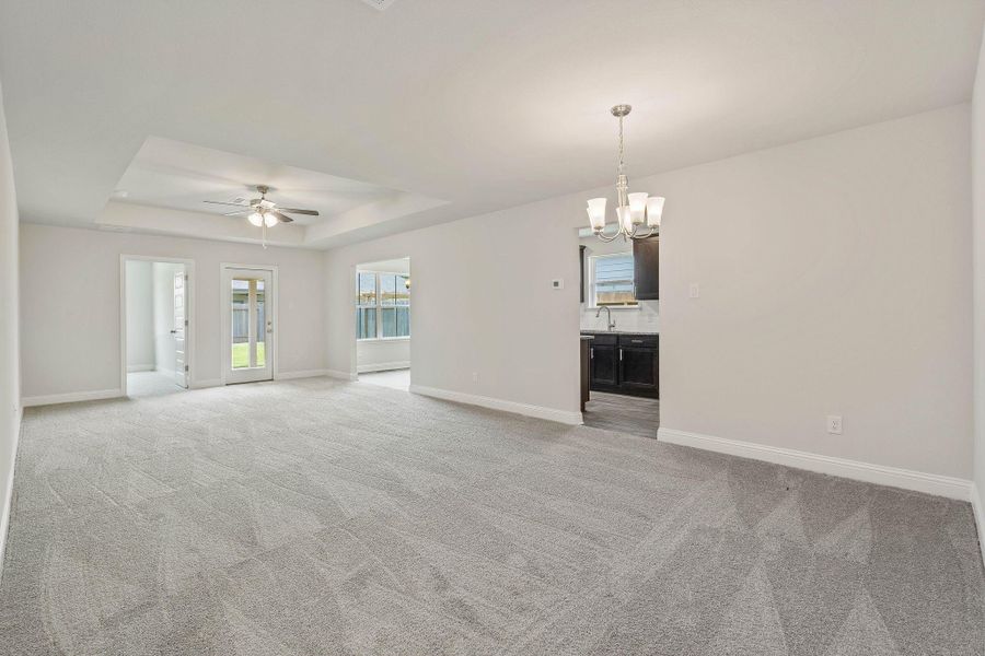Spacious, unfurnished interior of a new home in Grand Oaks Reserve, Cleveland (Image 20). Spacious, unfurnished interior of a new home in Grand Oaks Reserve, Cleveland (Image 20).