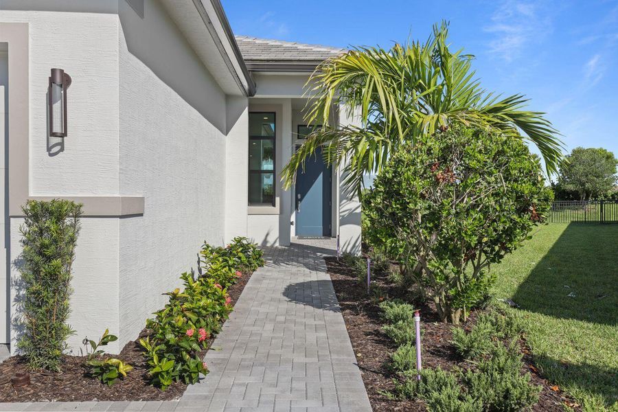 Furnished interior view inside a new home in Cresswind Palm Beach at Westlake, Westlake (Image 13).
