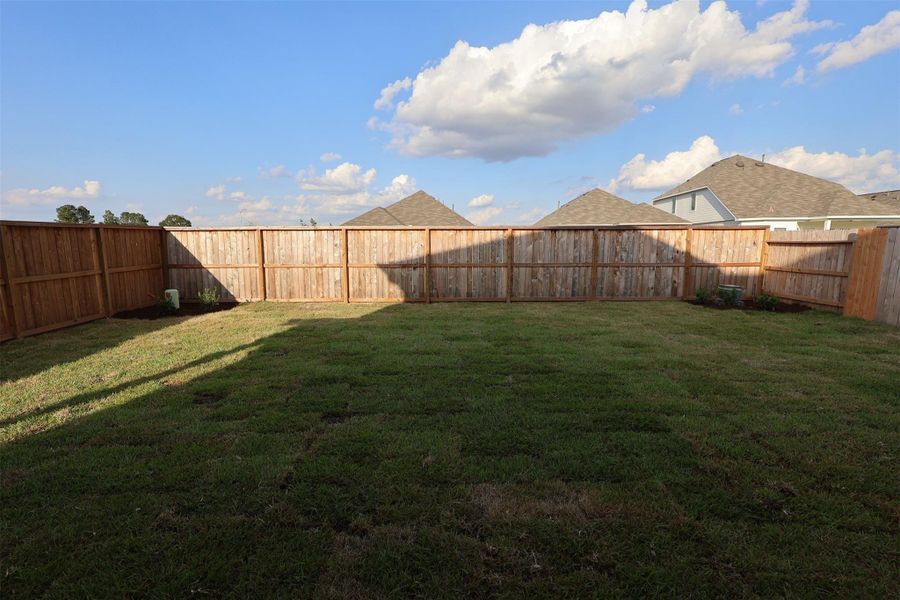 Exterior details and patio area of a home in Summerview, Fulshear (Image 21). Exterior details and patio area of a home in Summerview, Fulshear (Image 21).