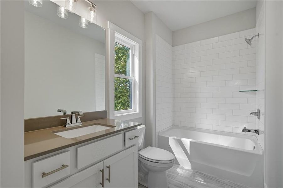 Furnished interior view inside a new home in , Canton (Image 17).