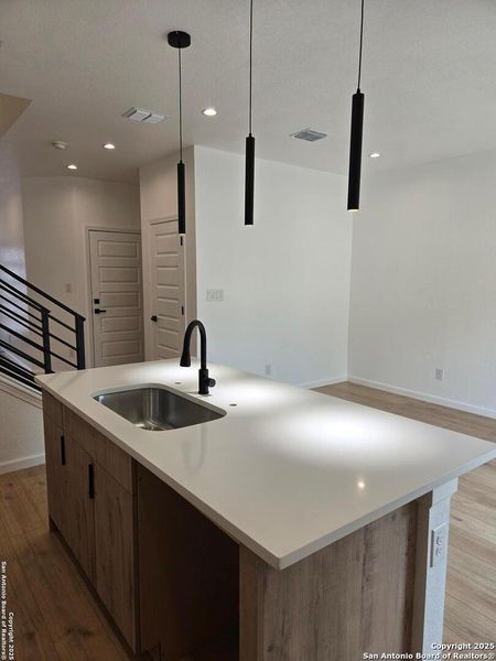 Furnished interior view inside a new home in , San Antonio (Image 8). Furnished interior view inside a new home in , San Antonio (Image 8).