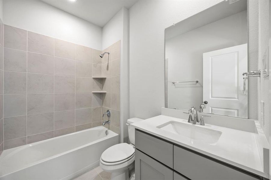 Furnished interior view inside a new home in Overland Grove, Heath (Image 6).