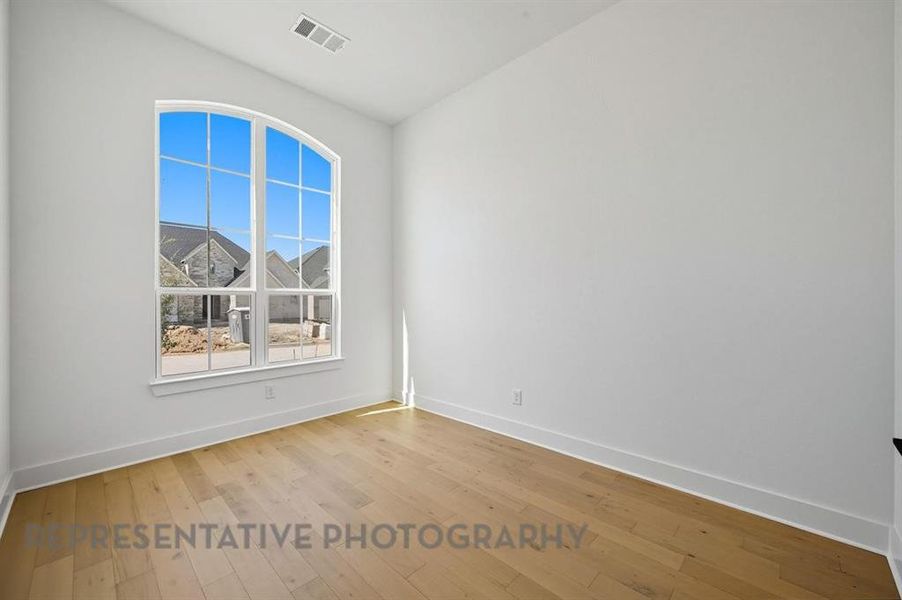 Spacious, unfurnished interior of a new home in Wildflower Ranch: Artisan Series - 60ft. lots, Dish (Image 22). Spacious, unfurnished interior of a new home in Wildflower Ranch: Artisan Series - 60ft. lots, Dish (Image 22).