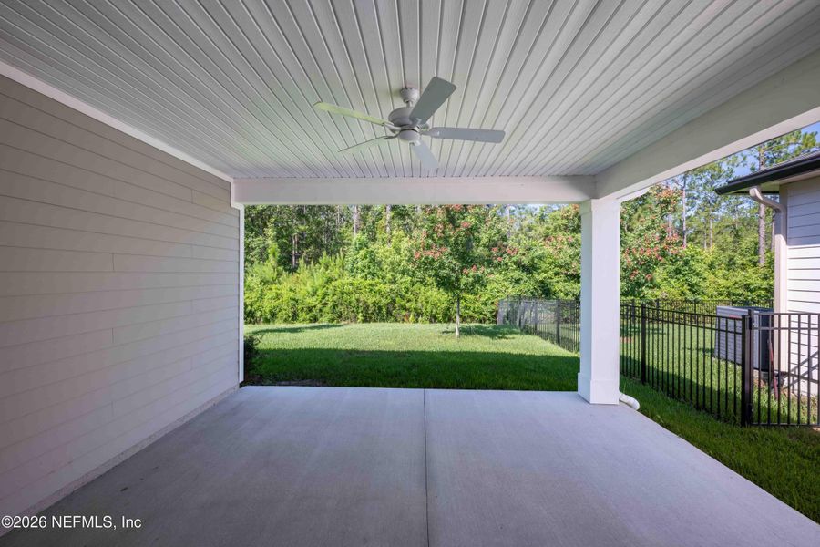 Exterior details and patio area of a home in Tributary, Yulee (Image 29). Exterior details and patio area of a home in Tributary, Yulee (Image 29).