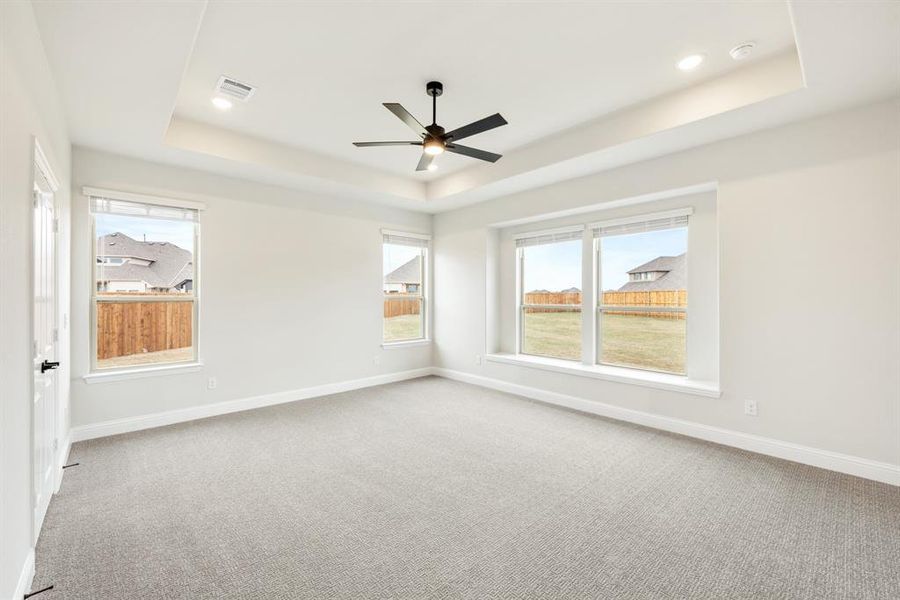 Spacious, unfurnished interior of a new home in ArrowBrooke, Aubrey (Image 22). Spacious, unfurnished interior of a new home in ArrowBrooke, Aubrey (Image 22).