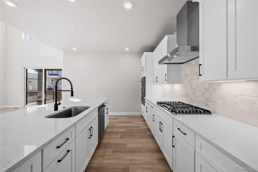 Furnished interior view inside a new home in , Littleton (Image 5).