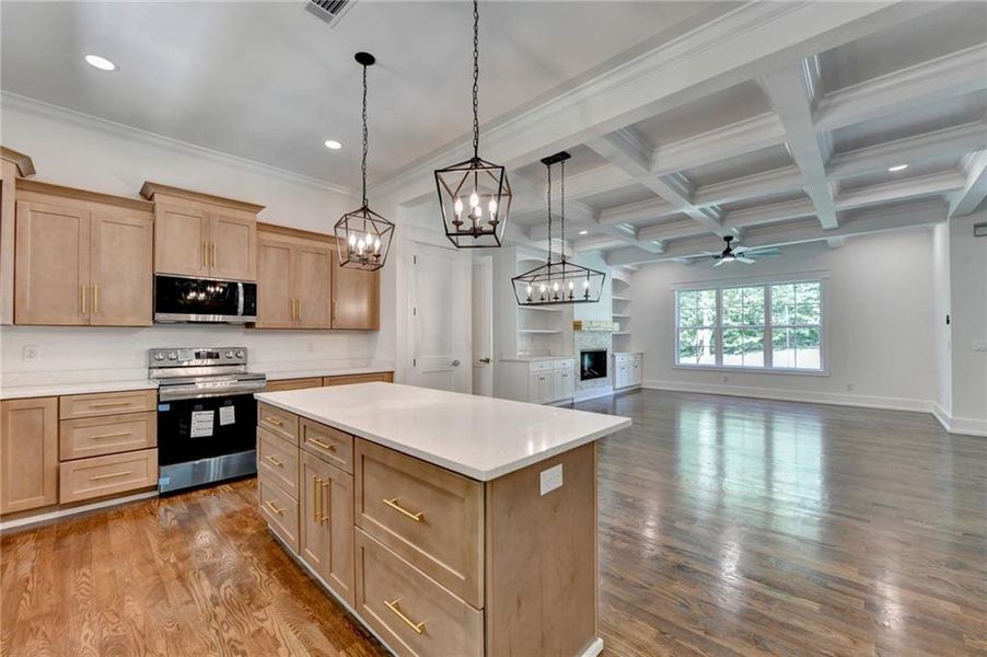 Furnished interior view inside a new home in , Snellville (Image 8).