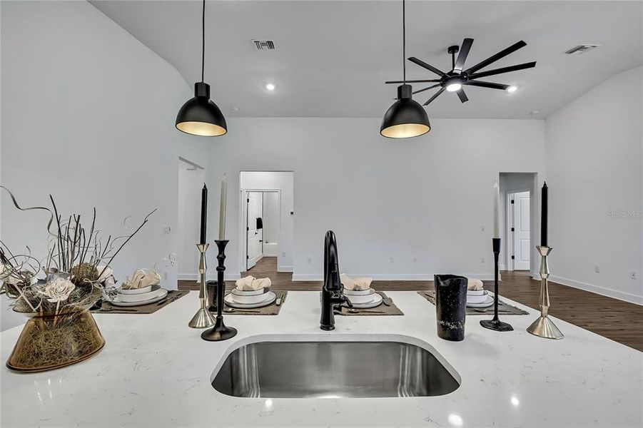 Close-up of interior finishes inside a home in , Weeki Wachee (Image 20). Close-up of interior finishes inside a home in , Weeki Wachee (Image 20).