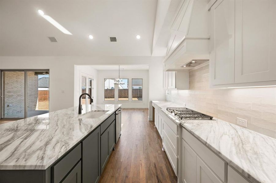 Furnished interior view inside a new home in Parks of Aledo, Aledo (Image 13).