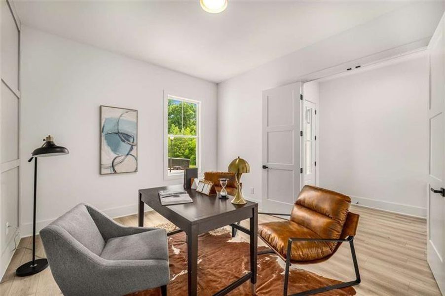 Furnished interior view inside a new home in , Jefferson (Image 18). Furnished interior view inside a new home in , Jefferson (Image 18).