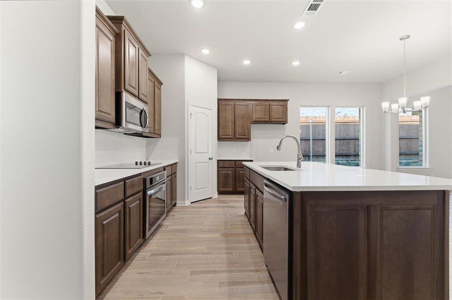 Furnished interior view inside a new home in Waterford Park, Weatherford (Image 6). Furnished interior view inside a new home in Waterford Park, Weatherford (Image 6).