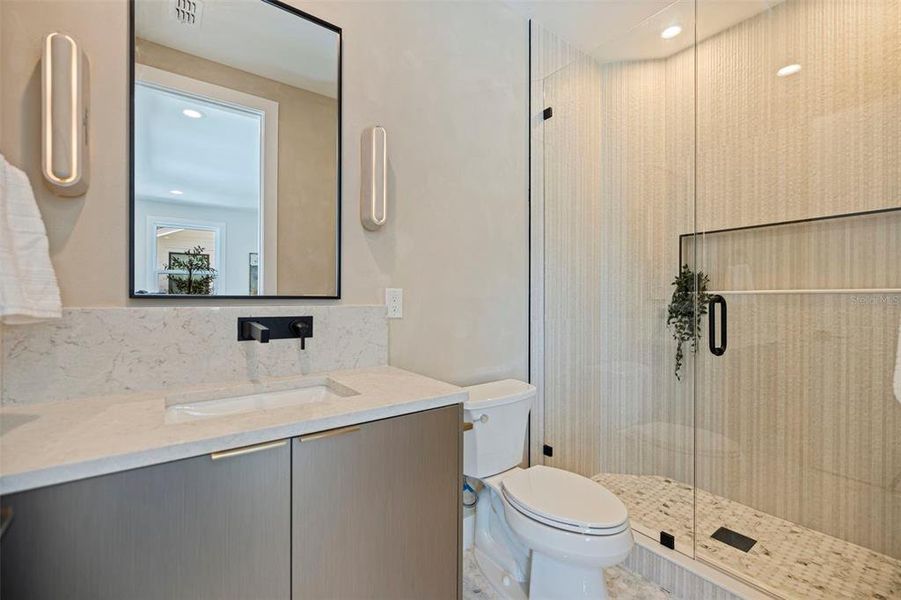 Furnished interior view inside a new home in , St. Petersburg (Image 17).