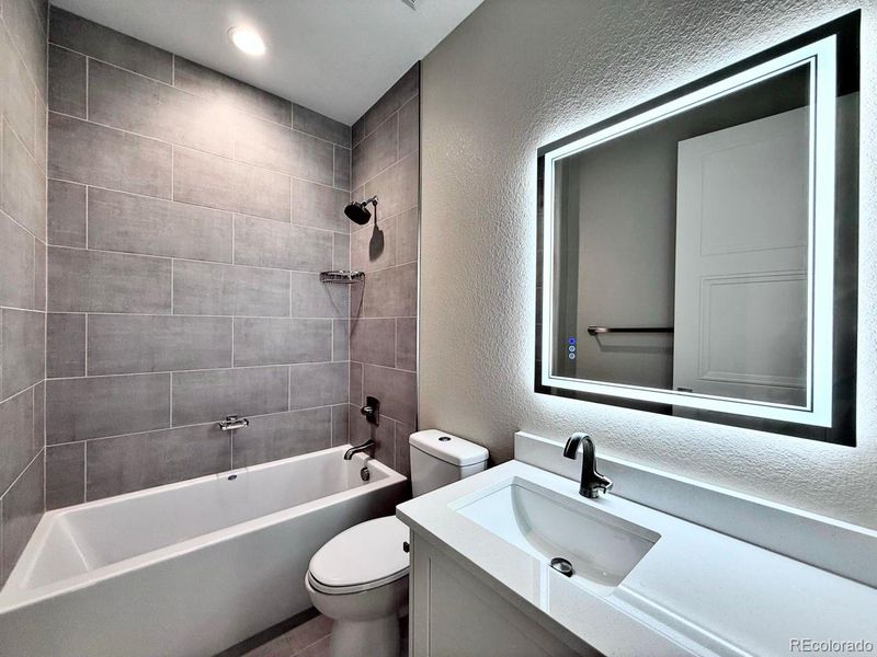 Guest Bath with Quartz Countertops Guest Bath with Quartz Countertops