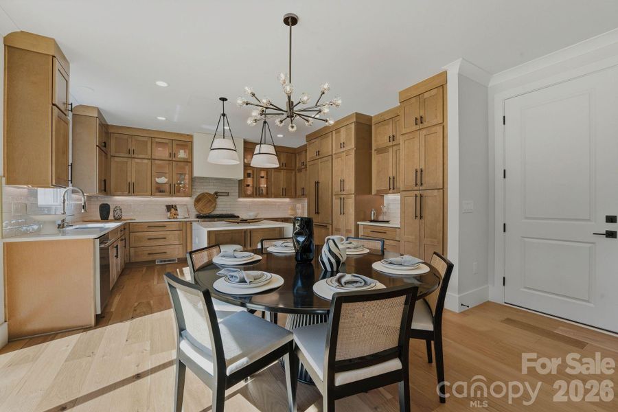 Furnished interior view inside a new home in , Charlotte (Image 7). Furnished interior view inside a new home in , Charlotte (Image 7).