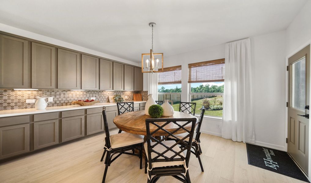 Elegant dining area