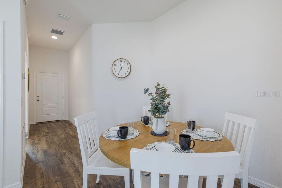 Furnished interior view inside a new home in , The Villages (Image 12).