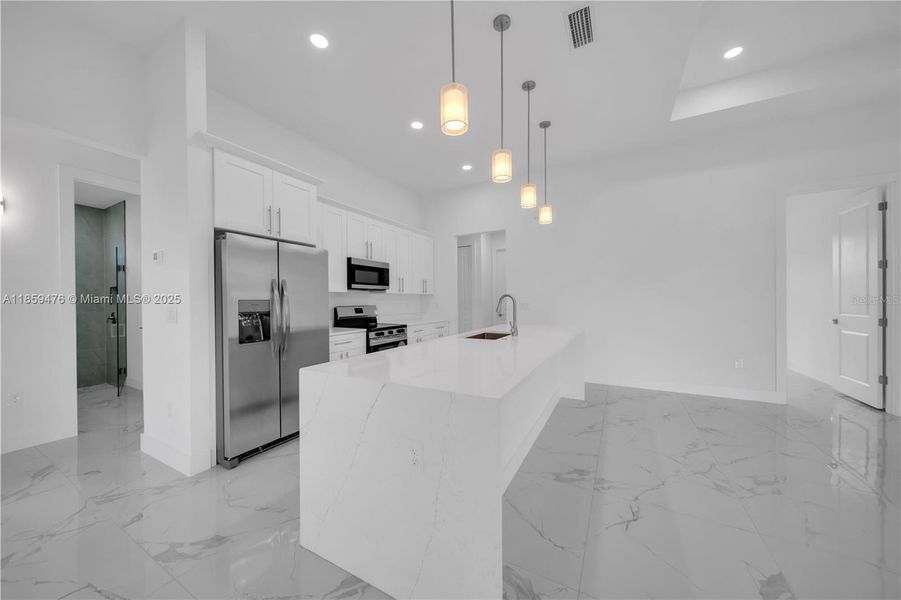 Furnished interior view inside a new home in , Lehigh Acres (Image 4). Furnished interior view inside a new home in , Lehigh Acres (Image 4).