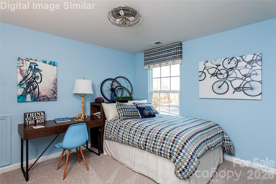 Think outside the box — this teen bedroom is ready for bold ideas, big dreams, and personal flair! Think outside the box — this teen bedroom is ready for bold ideas, big dreams, and personal flair!