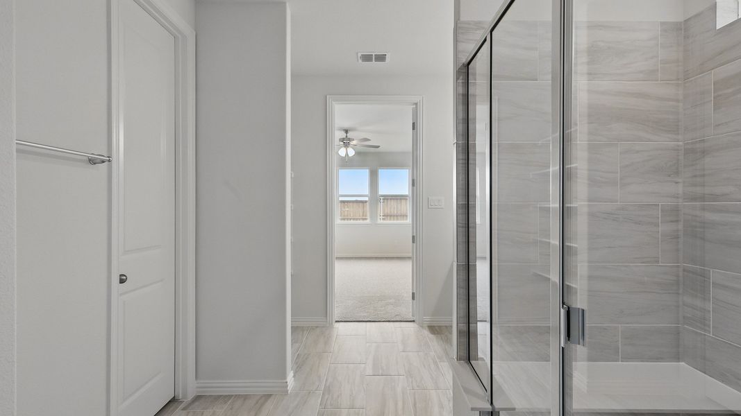 Furnished interior view inside a new home in Bel Air Village, Sherman (Image 31). Furnished interior view inside a new home in Bel Air Village, Sherman (Image 31).