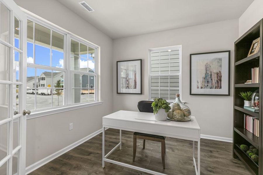 Image 10 representing the Spencer by D.R. Horton in The Villas at Haywood Glen, Knightdale, NC.