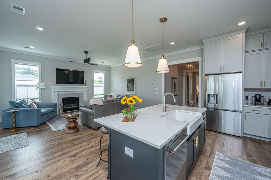 Furnished interior view inside a new home in Nexton, Summerville (Image 29).