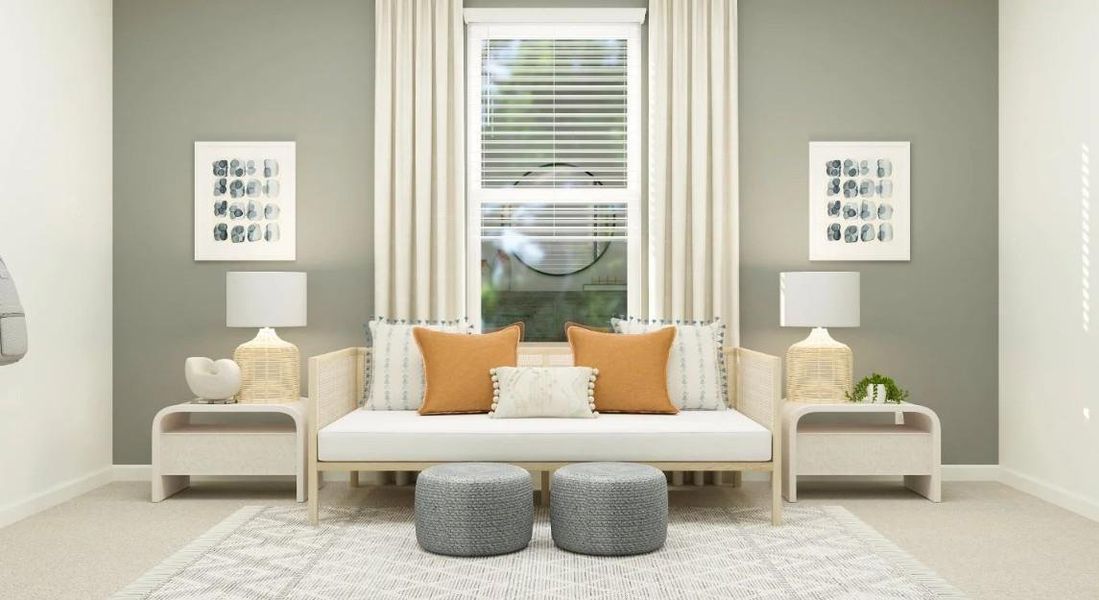 Furnished interior view inside a new home in Lago Mar, Texas City (Image 16). Furnished interior view inside a new home in Lago Mar, Texas City (Image 16).