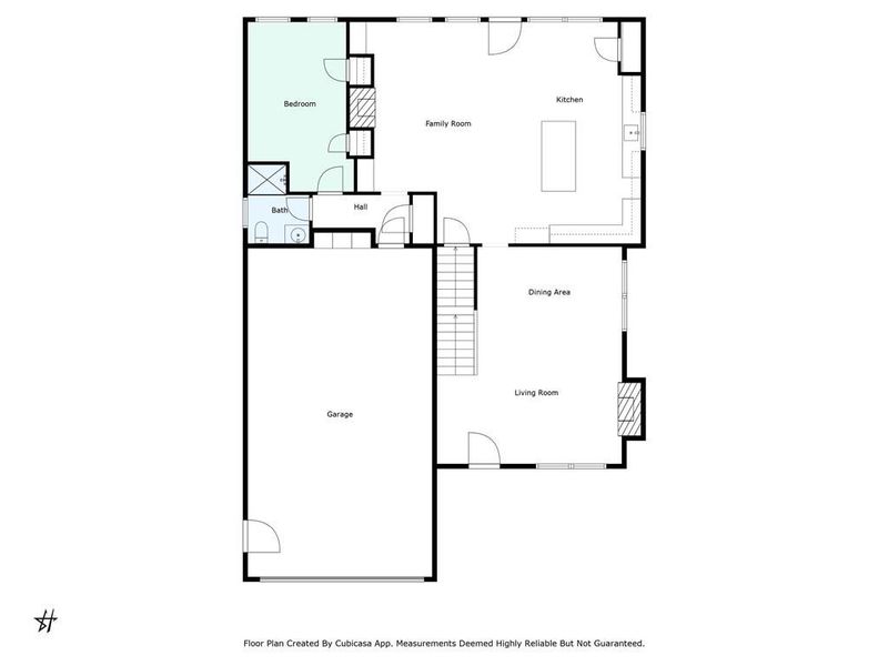 2D floor plan layout of this home in , Canton, GA (Image 5).